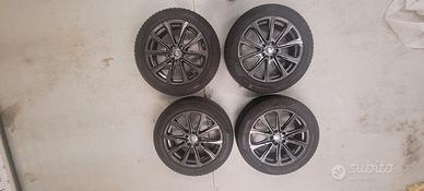 4 cerchi MSW (by OZ ) 18 pollici + gomme + sensori