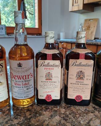 whisky 5 bottiglie