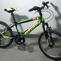 Bici da ragazzo Montana 20" verde/nera
