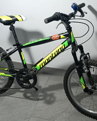 Bici da ragazzo Montana 20" verde/nera