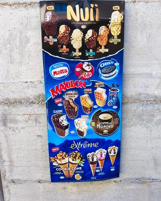 targa pubblicità gelati Motta 