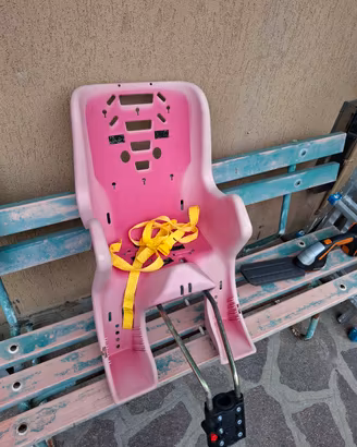 Seggiolino posteriore da bici bambini 22kg