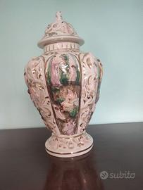 Vaso Capodimonte anni Sessanta