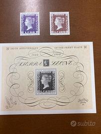 Sierra Leone. Penny Black