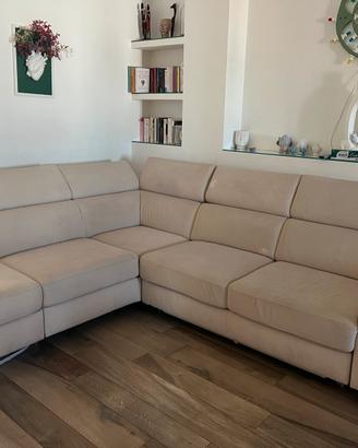 Divano angolare letto