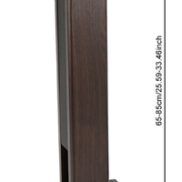 Stand altoparlanti regolabili da 65-85 cm , Coppia