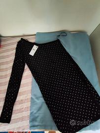 Vestito monospanna Mango in velluto