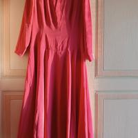 abito sartoriale lungo donna
