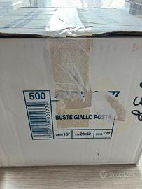 500 Buste Giallo Posta 23x32 –  – Scatola Intera