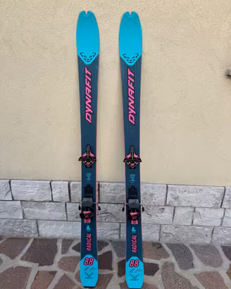 Sci alpinismo Dynafit Radical 88 + attacchi + pell