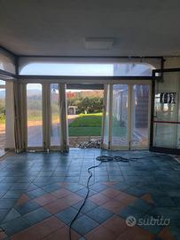 Chiusura tenda pvc trasparente crystal antivento