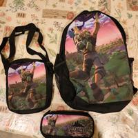 Zaino Fortnite 3 pezzi