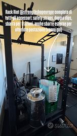 Varia attrezzatura Powerlifting e fitness