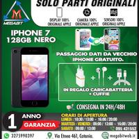 Iphone 7 128gb nero - totalmente originale