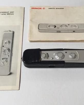 Fotocamera Minox C (anno 1972)