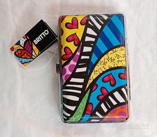 Portasigarette Pop Art Romero Britto 