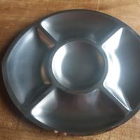 Antipastiera Vintage in acciaio inox