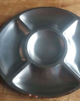 Antipastiera Vintage in acciaio inox
