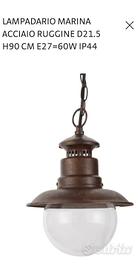 Lampadario esterno nuovo sigillato IP44