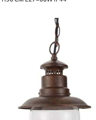 Lampadario esterno nuovo sigillato IP44