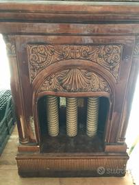 Stufa elettrica in maiolica