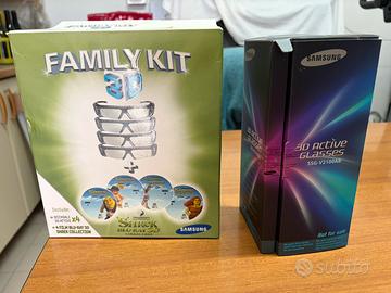 Occhiali 3D Samsung family pack Shrek