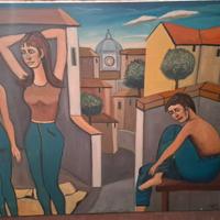 Quadro olio su tela 