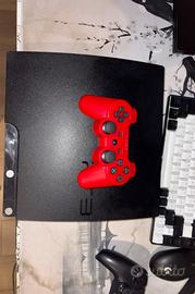 Ps3 con comtroller originale e tutti i fili