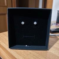 Orecchini Punto Luce Moissanite 1ct (D-VVS1)