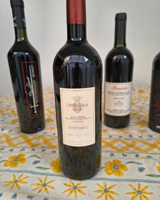 bottiglia vini do alta qualità 