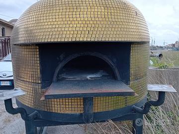 Forno a legna mobile che si puo spostare
