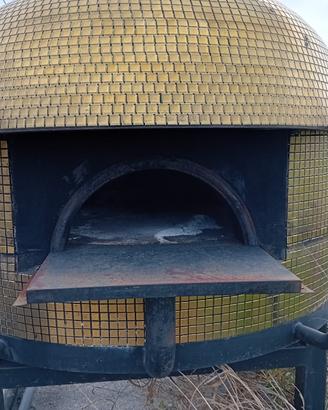 Forno a legna mobile che si puo spostare
