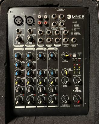 Mixer Rcf L-6 pad