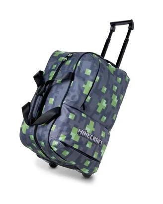 ZAINO TROLLEY BORSONE MINECRAFT CONAD NUOVO