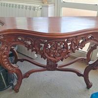 console con specchiera antica