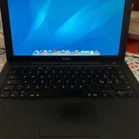 Apple Macbook Intel Core 2 duo nero vintage