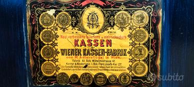 cassaforte antica del 1880