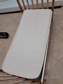 materasso lettino 125x60 sfoderabile 