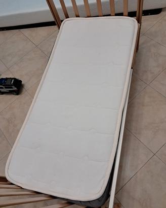 materasso lettino 125x60 sfoderabile 