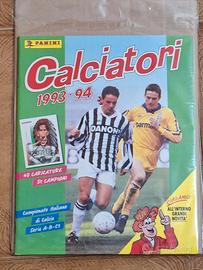 album calciatori panini 1993 94 vuoto+set figurine
