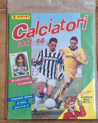 album calciatori panini 1993 94 vuoto+set figurine