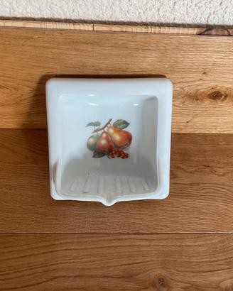 Portasapone singolo cucina; Cidneo; ceramica