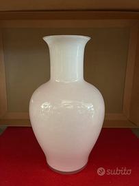 Vaso La murrina incamiciato colore sfumato rosa sb