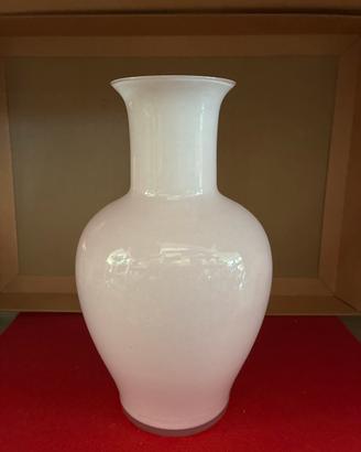 Vaso La murrina incamiciato colore sfumato rosa sb