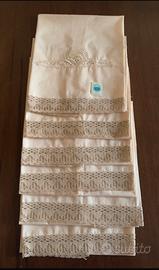 Set 5 asciugamani in lino