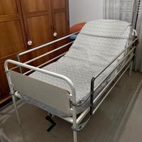 letto degenza domiciliare + materasso antidecubito