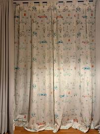 Tende lino Zara Home Kids macchinine