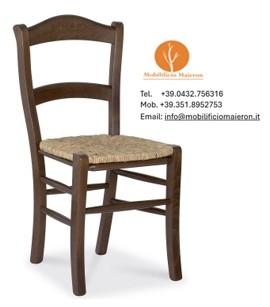 Sedie Bar Ristorante Colorate Legno 0322