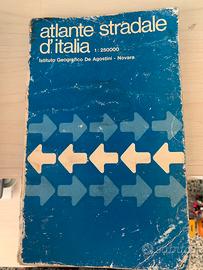 Atlante della strada italia vintage