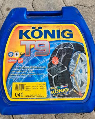 Catene da Neve König T9 - Gruppo 040 (9mm)